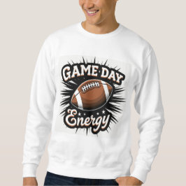 Voetbal sweatshirt voor energiek game day