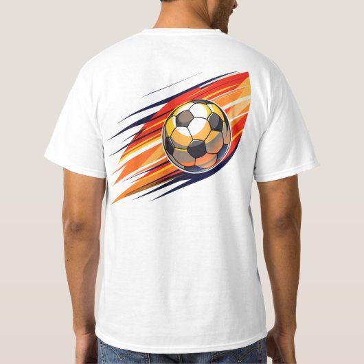 Voetbal T-Shirt (Achterkant)