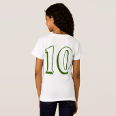 Voetbal T-shirt (Achterkant volledig)