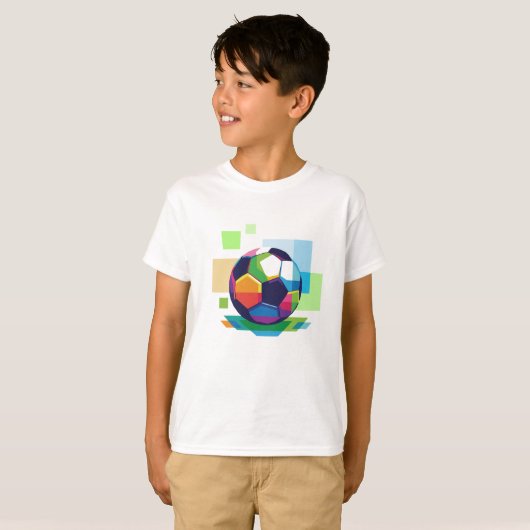 Voetbal T-shirt (Voorkant volledig)