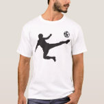 Voetbal T-shirt<br><div class="desc">Creëer door Magicalview voor Zazzle. VOEG je eigen logo,  slogan of teamnaam toe aan dit ontwerp.</div>