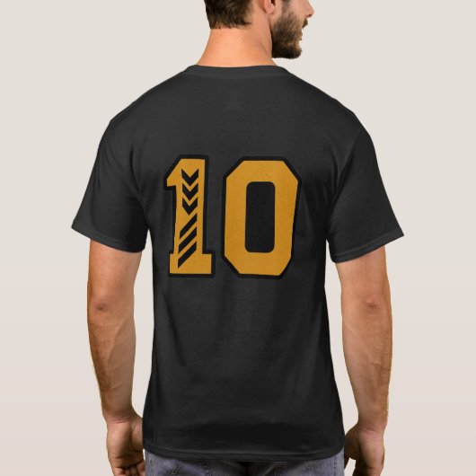 Voetbal T-shirt (Achterkant)