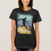 Voetbal T-shirt -  Retro Soccer Player (Voorkant)