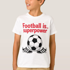 Voetbal t-shirt voor kinderen