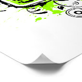 Voetbal T-shirten en cadeautjes Poster (Hoek)