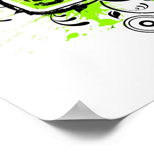 Voetbal T-shirten en cadeautjes Poster (Hoek)