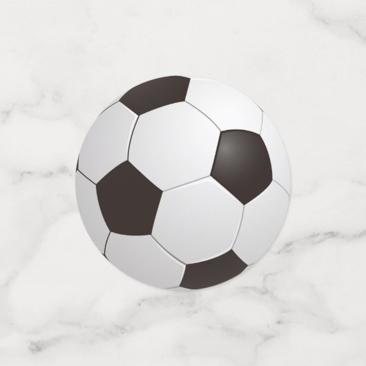 Voetbal Tabel Confetti (Kleine voorkant)