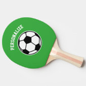 Voetbal tafel tennis ping pong paddle voor kindere tafeltennisbatje (Zijkant)