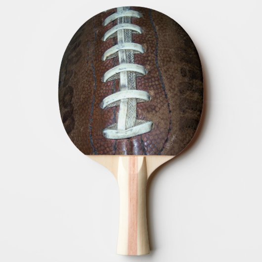 Voetbal Tafeltennisbatje (Achterkant)
