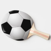 Voetbal Tafeltennisbatje (Zijkant)