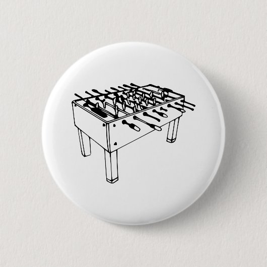 Voetbal - tafelvoetbal ronde button 5,7 cm (Voorkant)