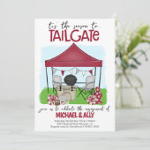 Voetbal Tailgate-betrokkenheid veranderen in ELKE  Kaart (Staand voorkant)