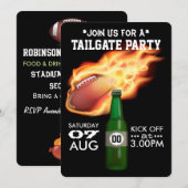 Voetbal Tailgate Feest Kaart (Voorkant / Achterkant)
