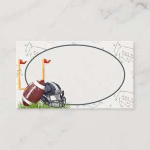 Voetbal Tailgate Touchdown Buffet Plaatkaarten Plaatskaartje