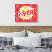 Voetbal Tante Box Canvas (Insitu (Slaapkamer))
