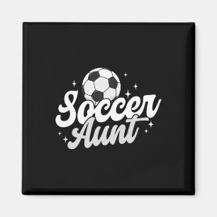 Voetbal tante Trotse tante van een voetballer tant Magneet