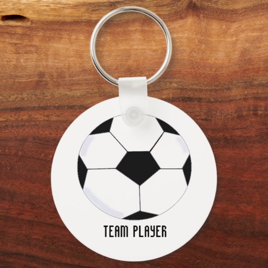 Voetbal - Team Player Sleutelhanger (Voorkant)