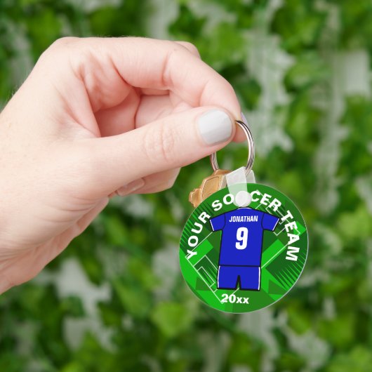Voetbal team speler momento Sleutelhanger (Hand)