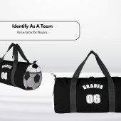 Voetbal - Teamnaam Custom Sports Plunjezak