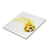 Voetbal Tegeltje (Zijkant)
