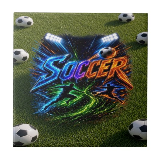 Voetbal Tegeltje (Voorkant)