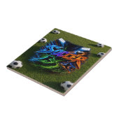 Voetbal Tegeltje (Zijkant)