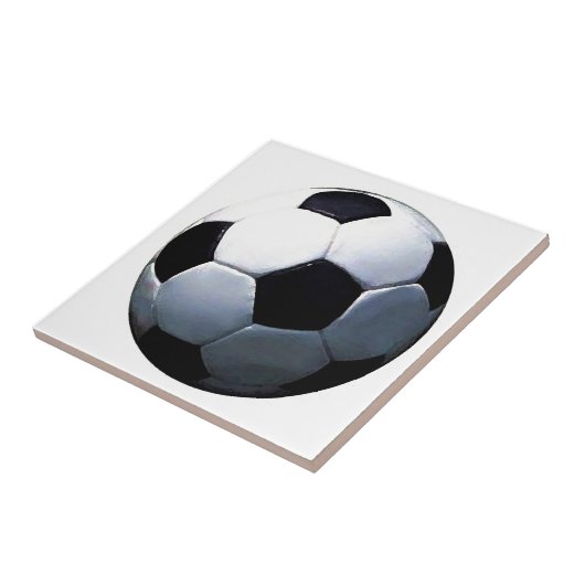 Voetbal Tegeltje (Zijkant)