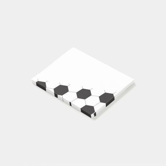 Voetbal terug naar school post-it® notes (Schuin)