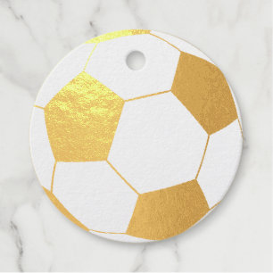 voetbal thank you goud bedankjes labels
