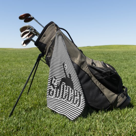 Voetbal The Game, Golfhanddoek (Groen)
