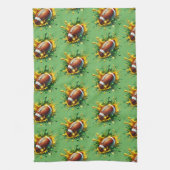 Voetbal theedoek (Verticaal)