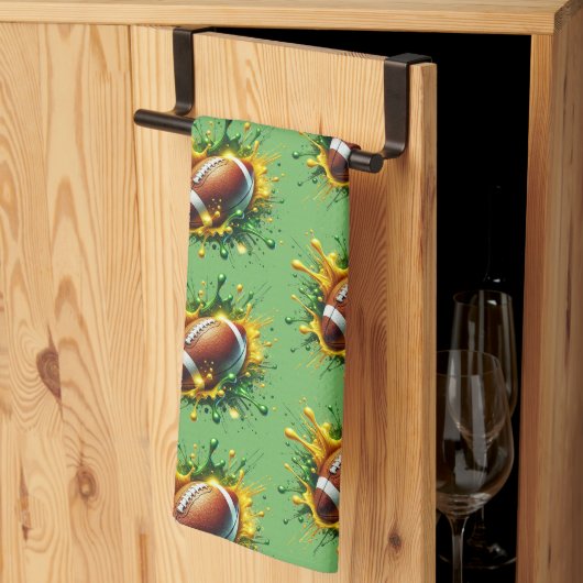 Voetbal theedoek (Derde Gevouwen)