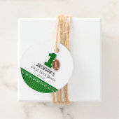 Voetbal Thema Eerste Jaar Verjaardag Bedankjes Labels (In situ)