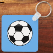 Voetbal Thema Gepersonaliseerde Sleutelhanger Cade (Achterkant)