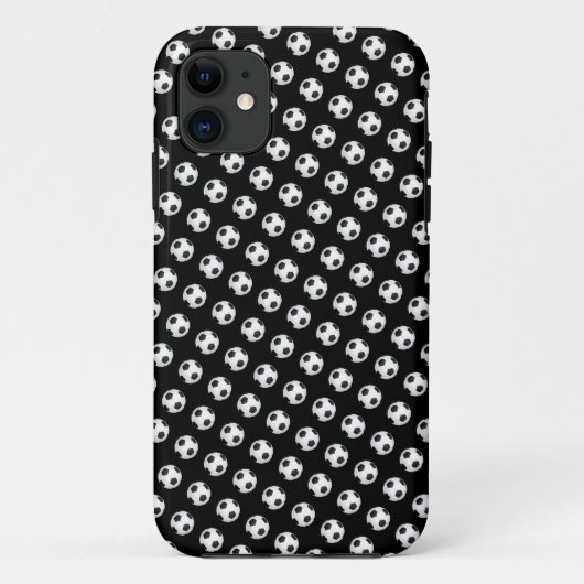 Voetbal Thema iPhone Hoesje Case (Achterkant)