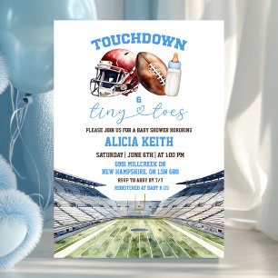 Voetbal Thema Jongens Baby Shower Kaart