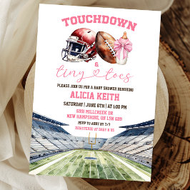 Voetbal Thema Meisje Baby Shower Kaart