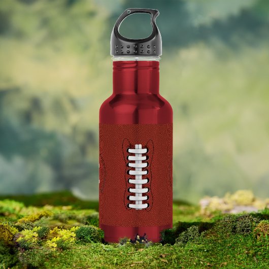 Voetbal Thema Monogram Nummer Sport Waterfles