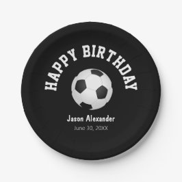Voetbal Thema Verjaardagsfeest Borden Tafelgerei Papieren Bordje