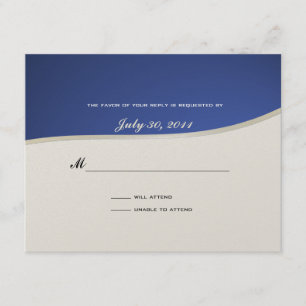 Voetbal Theme Response Kaart