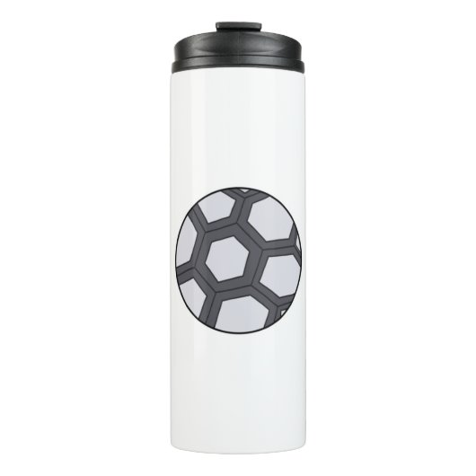 Voetbal Thermosbeker (Voorkant)