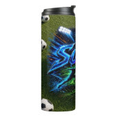 Voetbal Thermosbeker (Gedraaid links)