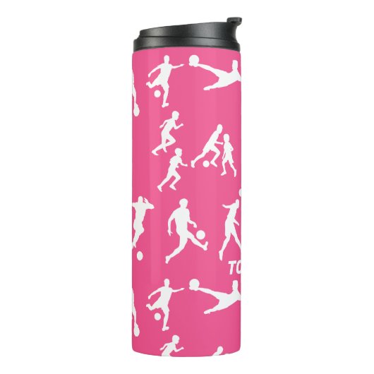 Voetbal Thermosbeker (Gedraaid links)