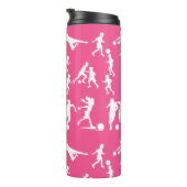 Voetbal Thermosbeker (Geroteerd rechts)