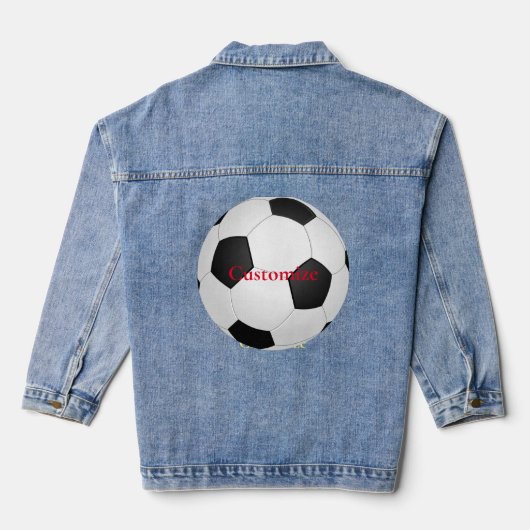 Voetbal Thunder_Cove Denim Jacket (Achterkant)