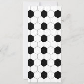 Voetbal Ticket Sport Verjaardag Uitnodiging (Achterkant)