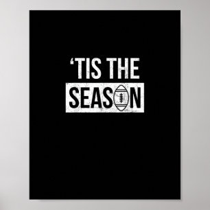 Voetbal Tis Het Seizoen Voetbal Seizoen Poster