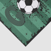 Voetbal Tissuepapier (Detail)