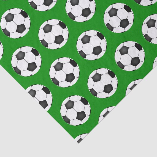 Voetbal Tissuepapier (Detail)
