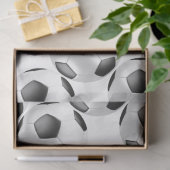 Voetbal tissuepapier (Geschenk)